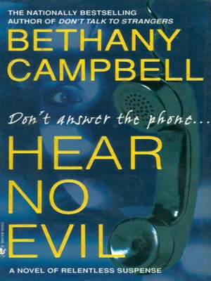 cover image of Hear No Evil